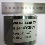 фото Термотрансферная лента (риббон) WAX-RESIN (воск-смола) OUT 40 мм x 300 x 1"